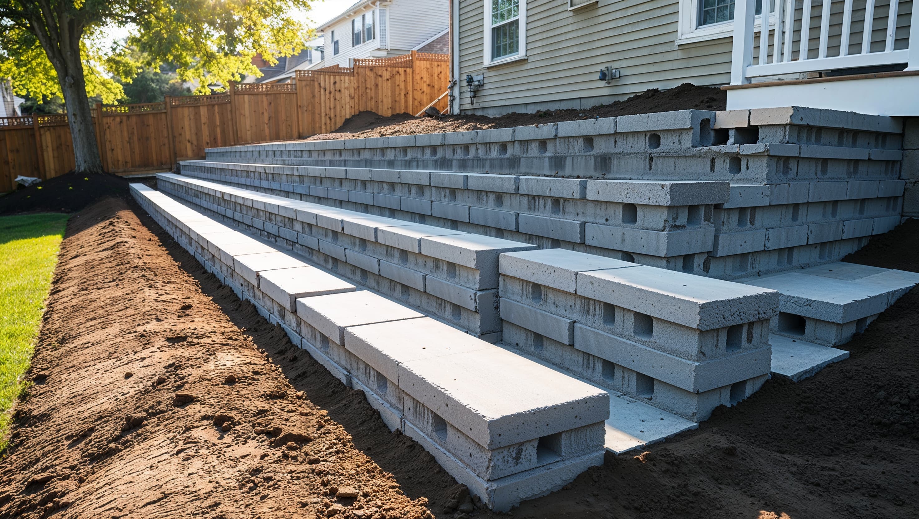 Retaining Walls in New Jersey: When to Repair and When to Rebuild